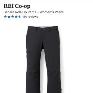 REI Women’s Sahara Roll-up Pants - black